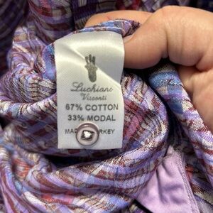 Luchiano Visconti long sleeve button up mens xxl shirt